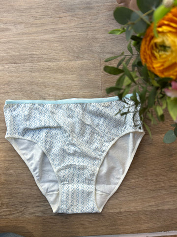 Culotte haute Coton bleu ciel 32055