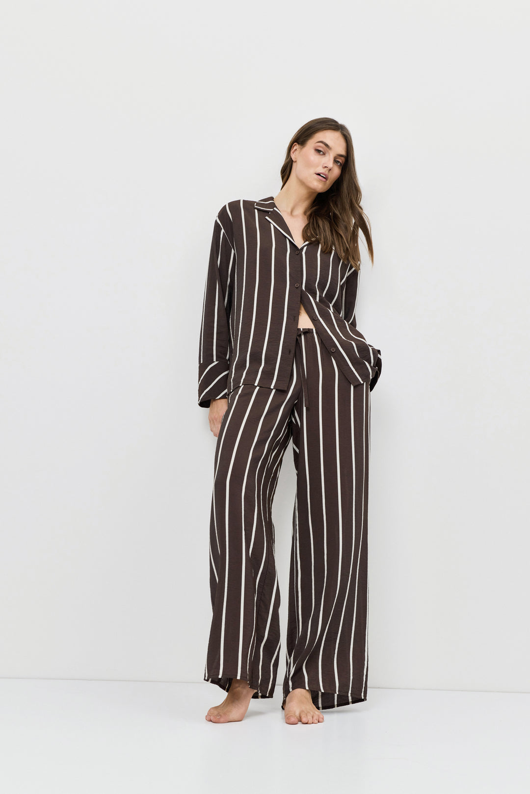 Pyjama pantalon chocolat SET