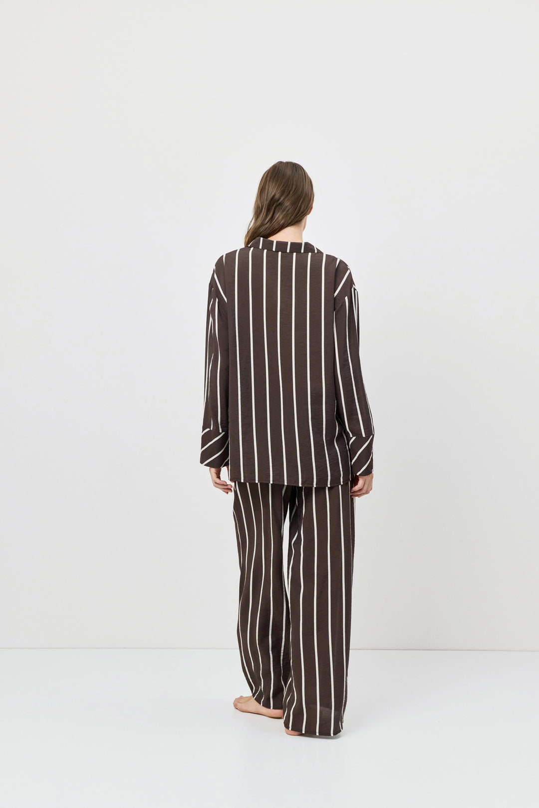 Pyjama pantalon chocolat SET