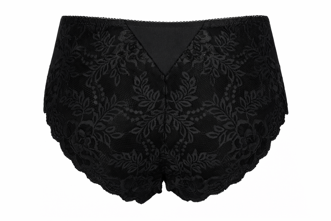 Culotte haute Delphine noir