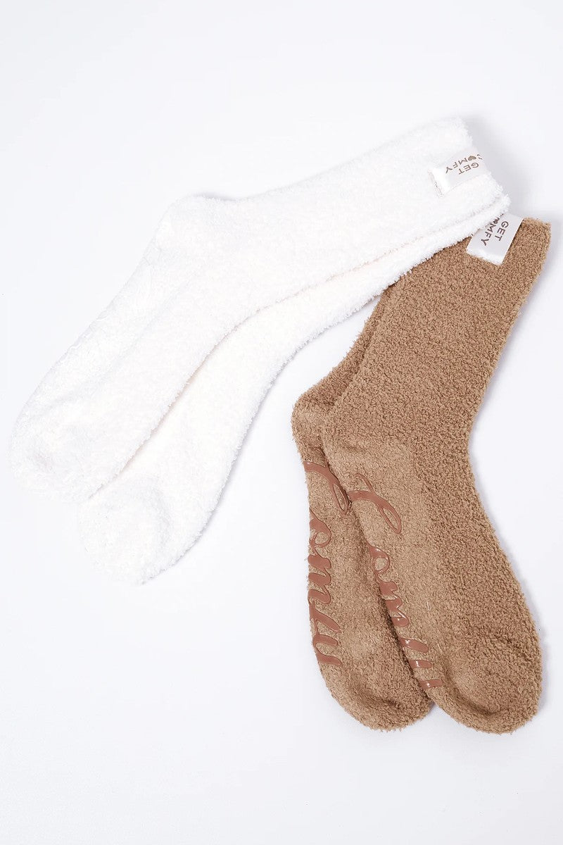 Coffret noël : Chaussette de lit Comfy