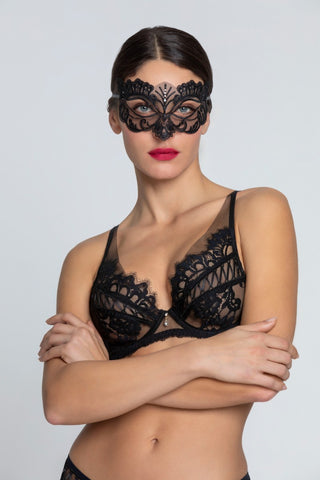 Soutien gorge Glam Désirs de Venise noir