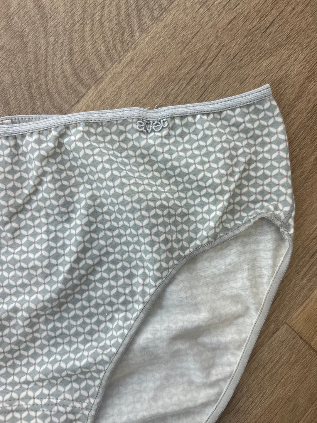 Slip coton Gris
