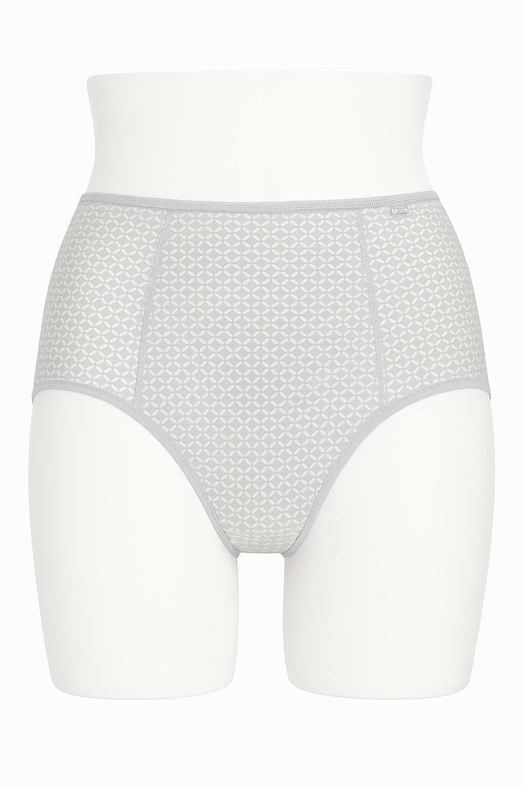 Slip taille haute gris