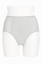 Slip taille haute gris