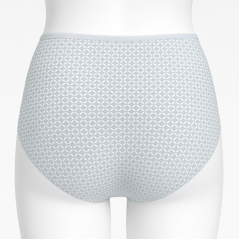 Slip taille haute gris