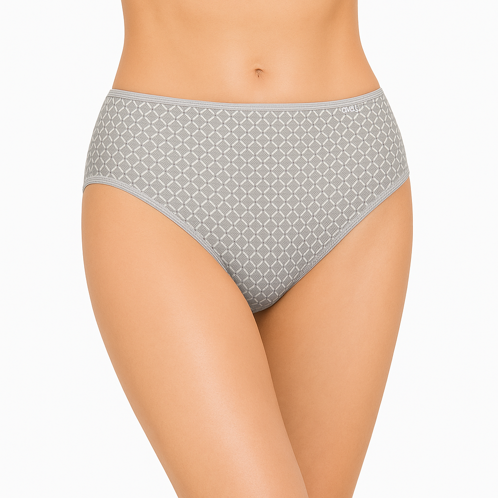 Slip coton Gris