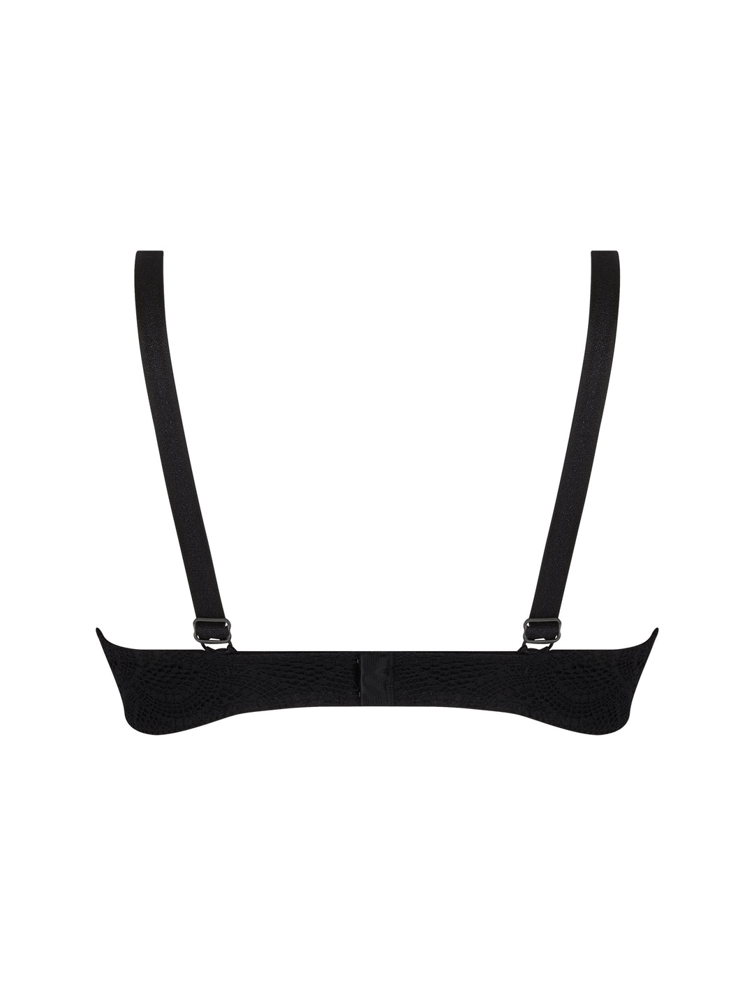Soutien-gorge sans armature noir Sexy bohème