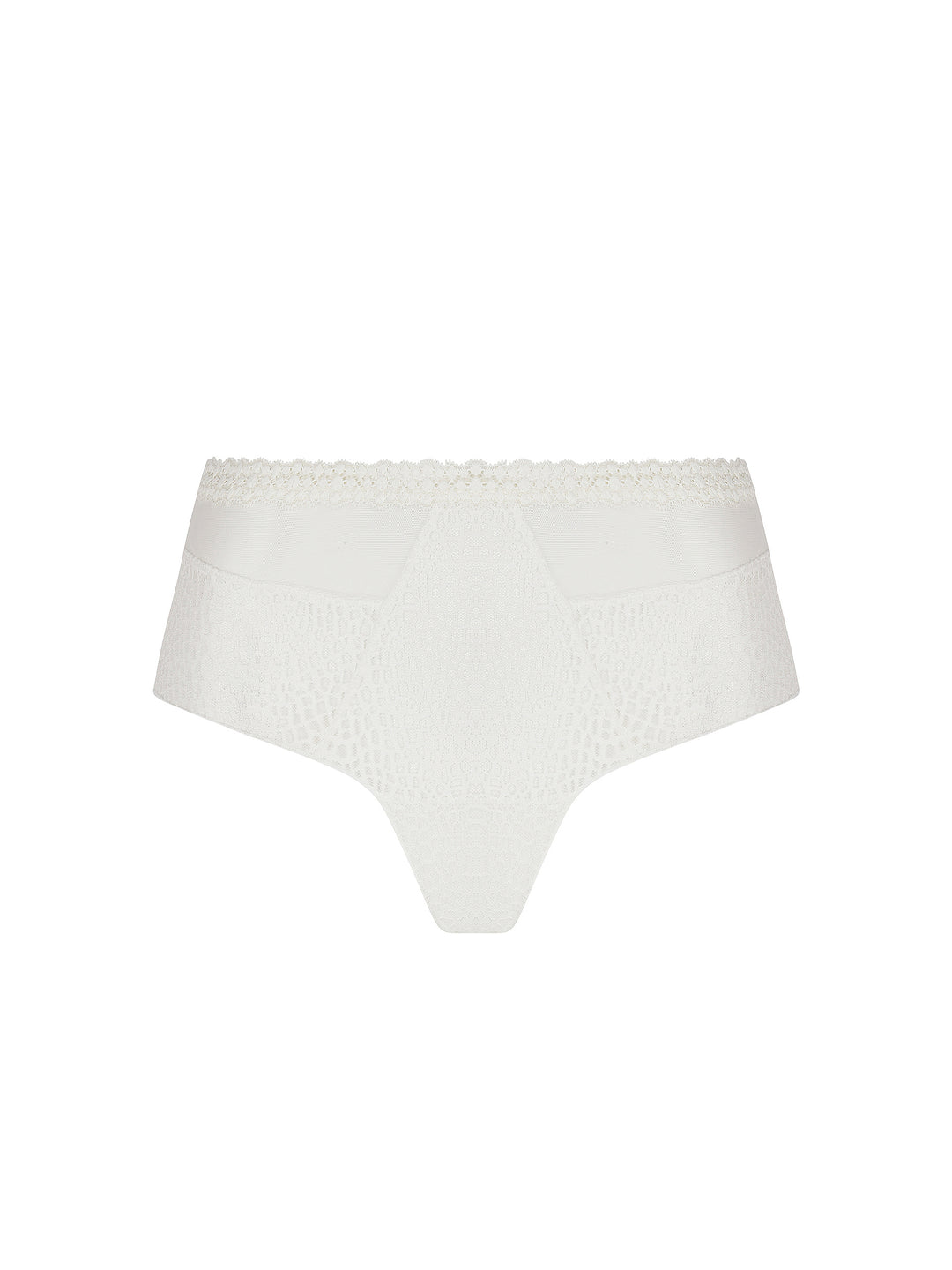 Shorty Exquise en Dentelle Ivoire