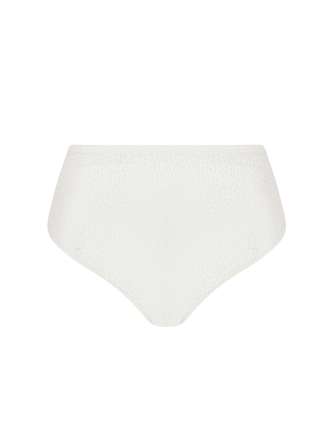 Slip haut Exquise en Dentelle Ivoire