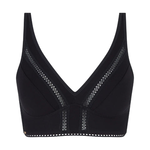 Soutien-gorge brassière noir Caresse