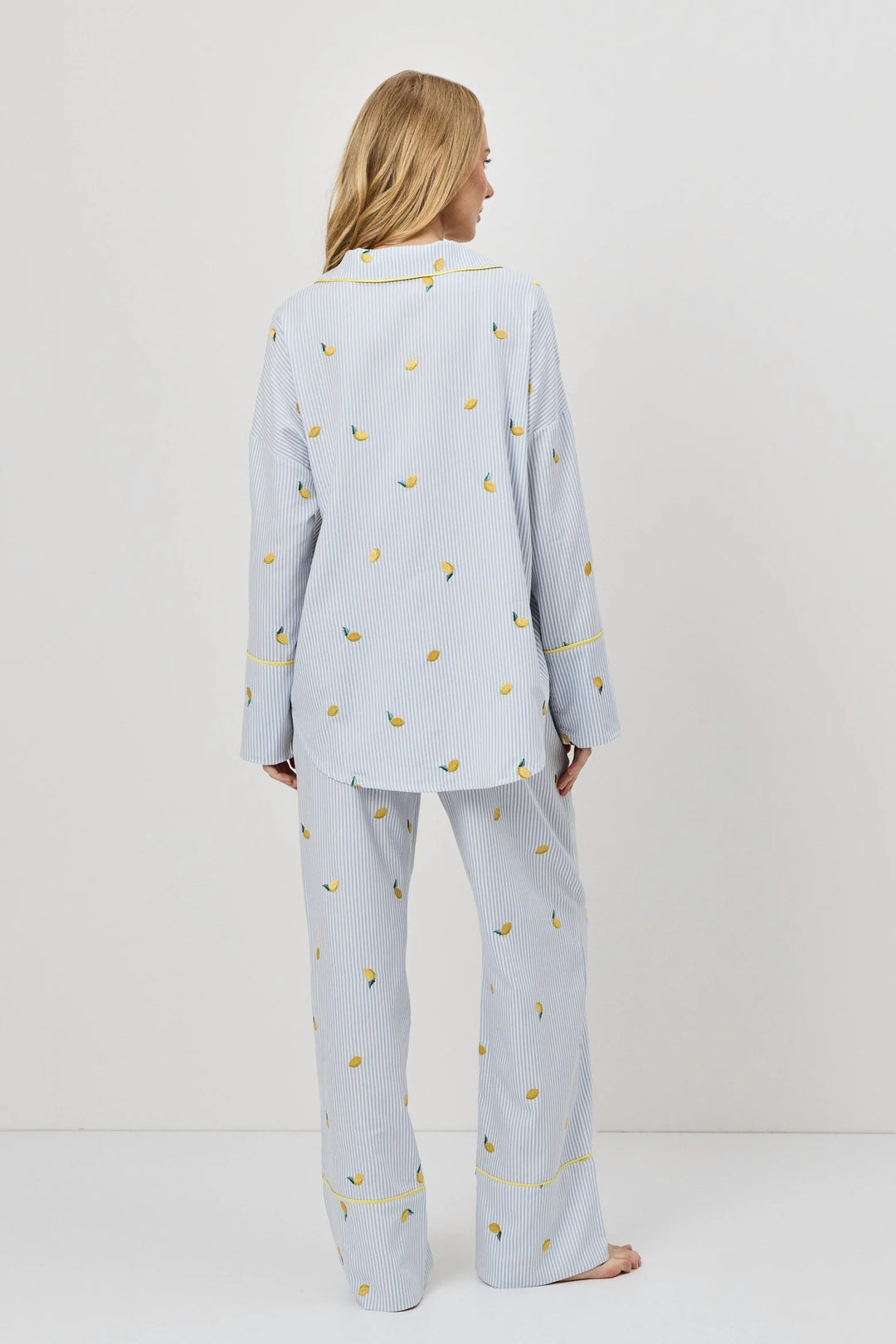 Pyjama  chemisier citron Pajama
