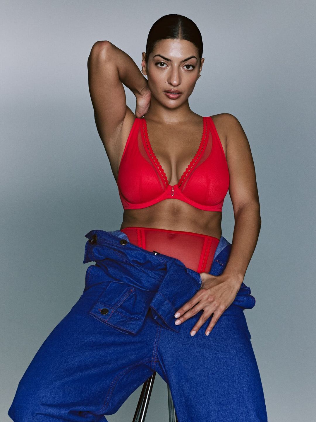 Soutien-gorge semi-paddé WOWGirl Rouge