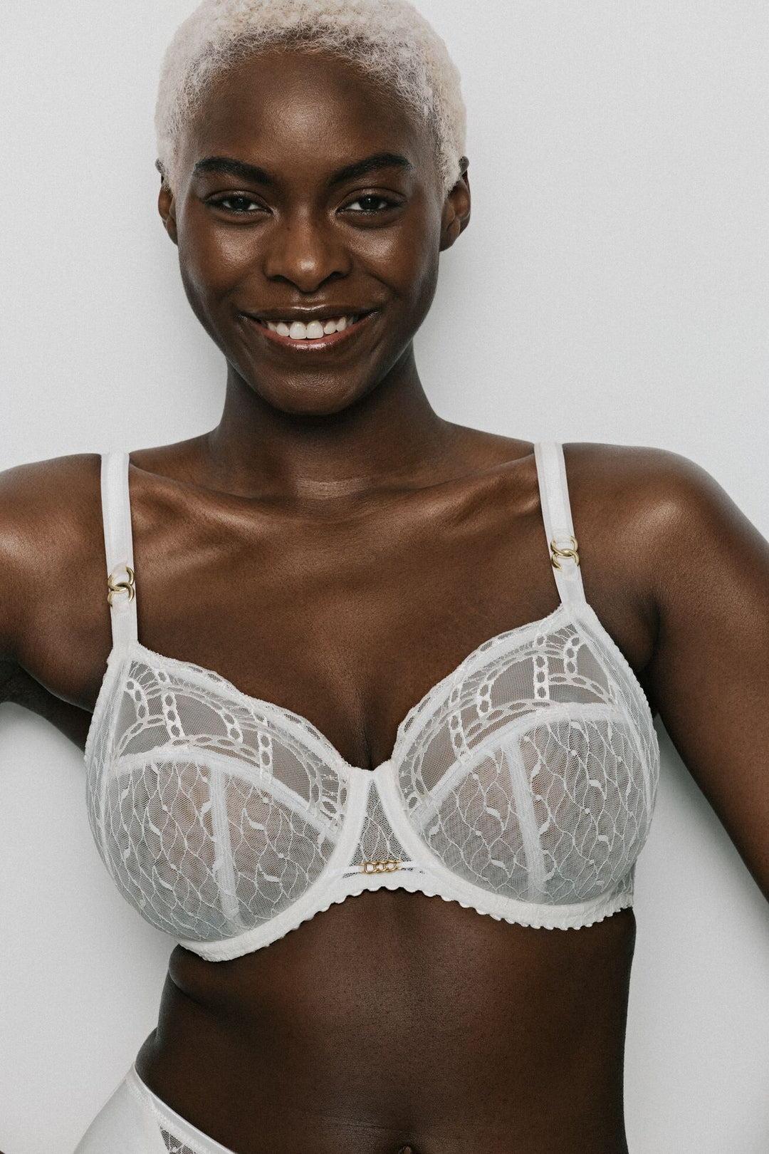 Soutien-gorge emboitant Naica Ivoire