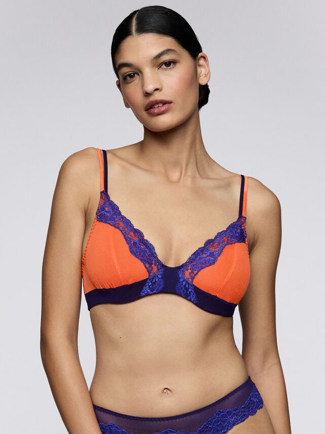 Soutien-gorge emboitant à armatures Bremer Orange