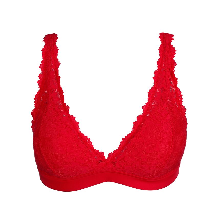 Soutien-gorge sans armature Soft Studio rouge