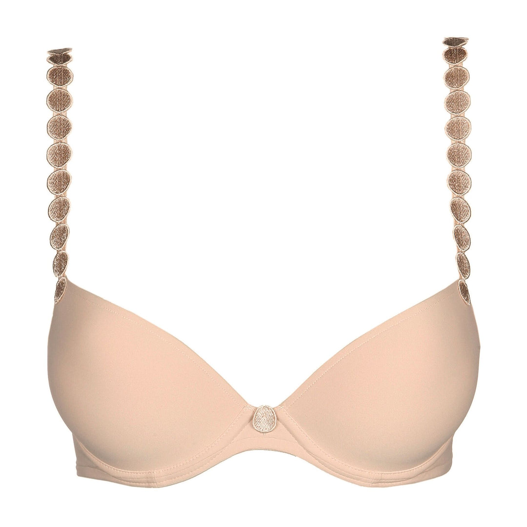 Soutien-gorge coque plongeant TOM nude
