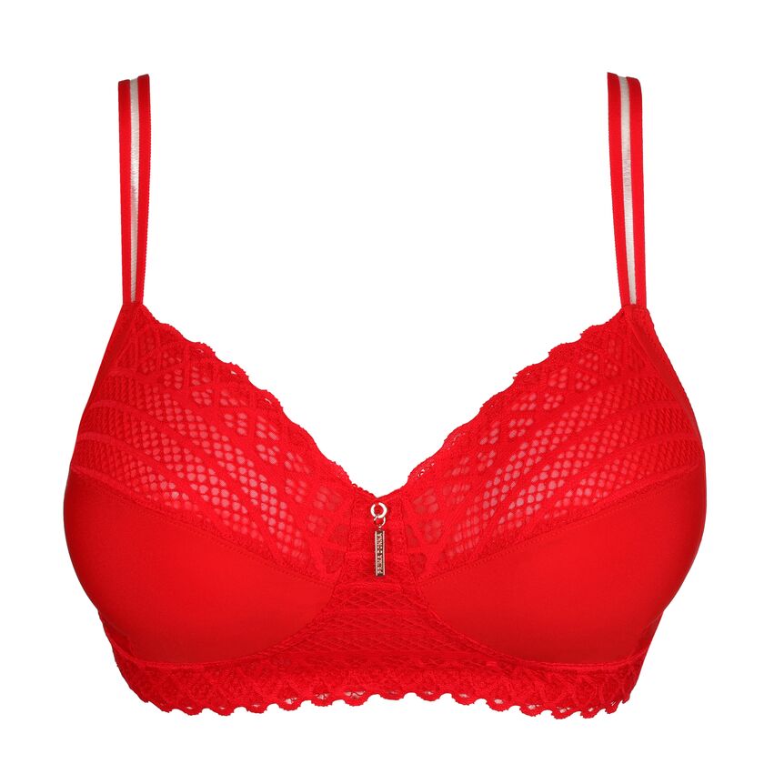 Soutien-gorge sans armature East End rouge