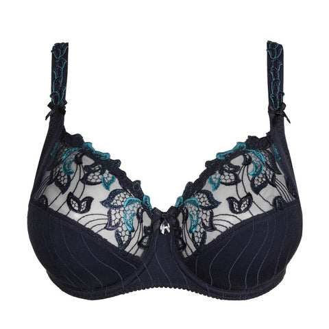 Soutien-gorge emboîtant  Deauville Velvet Bleu