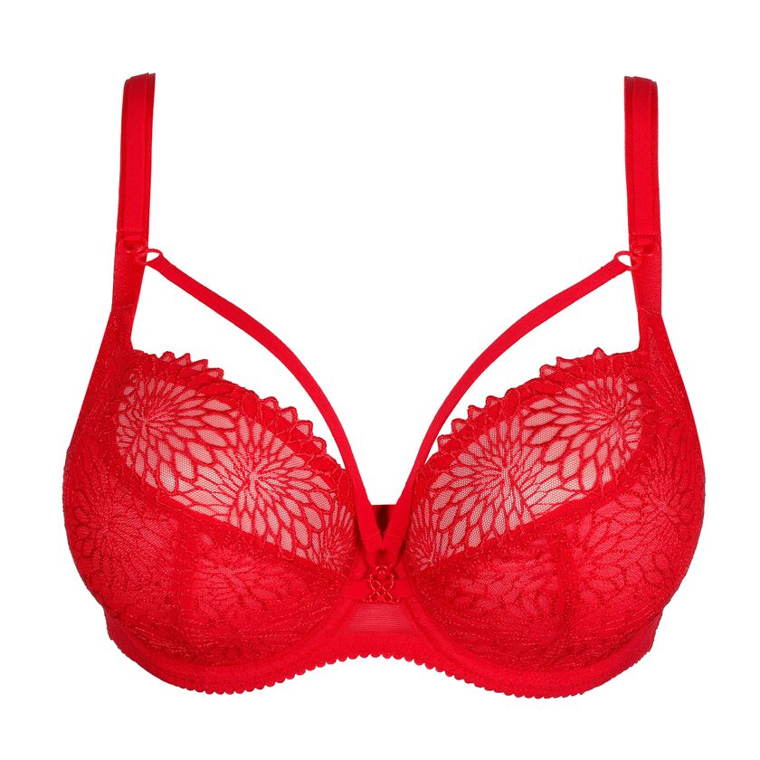 Soutien-gorge armature tulipe Sophora rouge