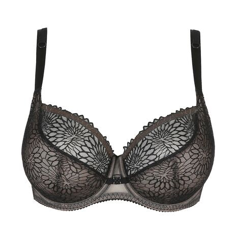 Soutien-gorge armature tulipe Sophora Noir