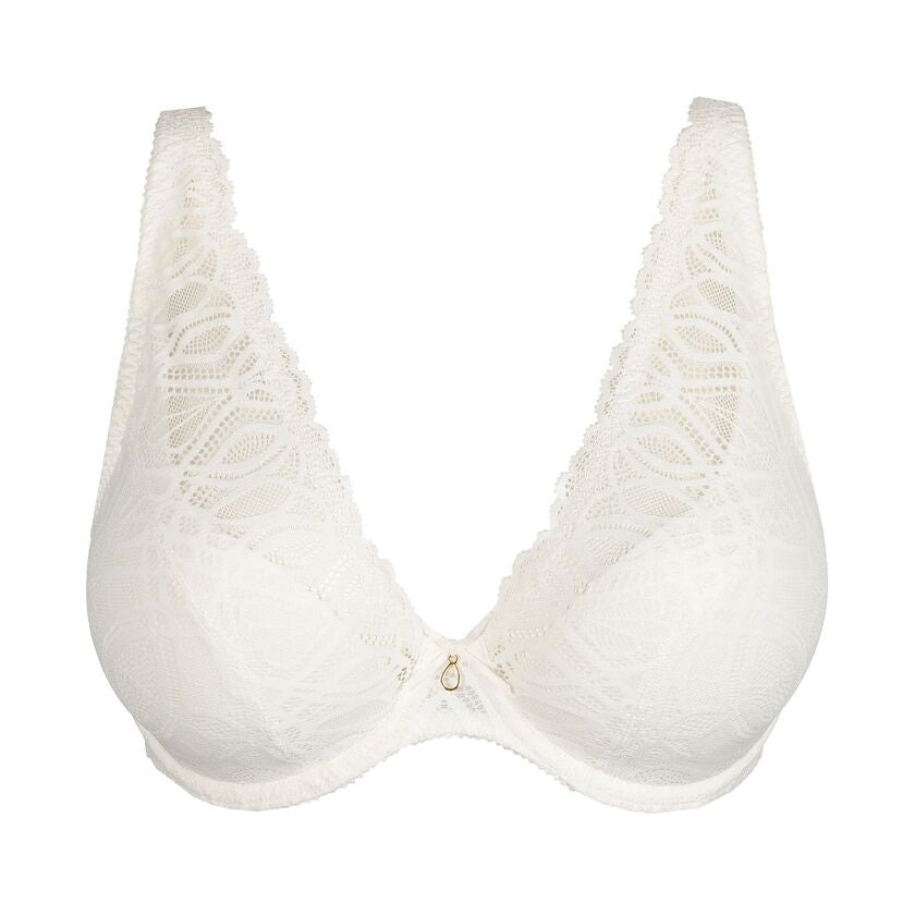 Soutien gorge Demi-mousse Plongeant Salerno ivoire