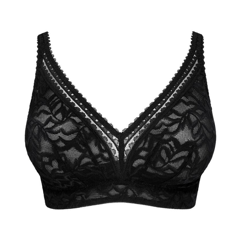 Soutien-gorge sans armature noir Miyara- Prima Donna