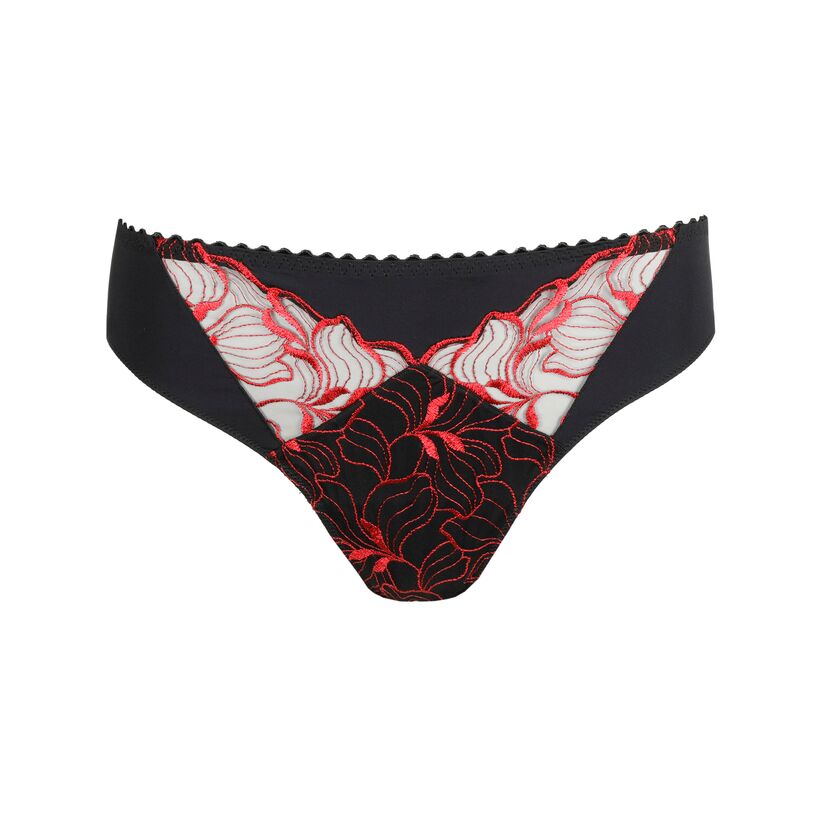 Slip  Plongeant Springdale Black rose