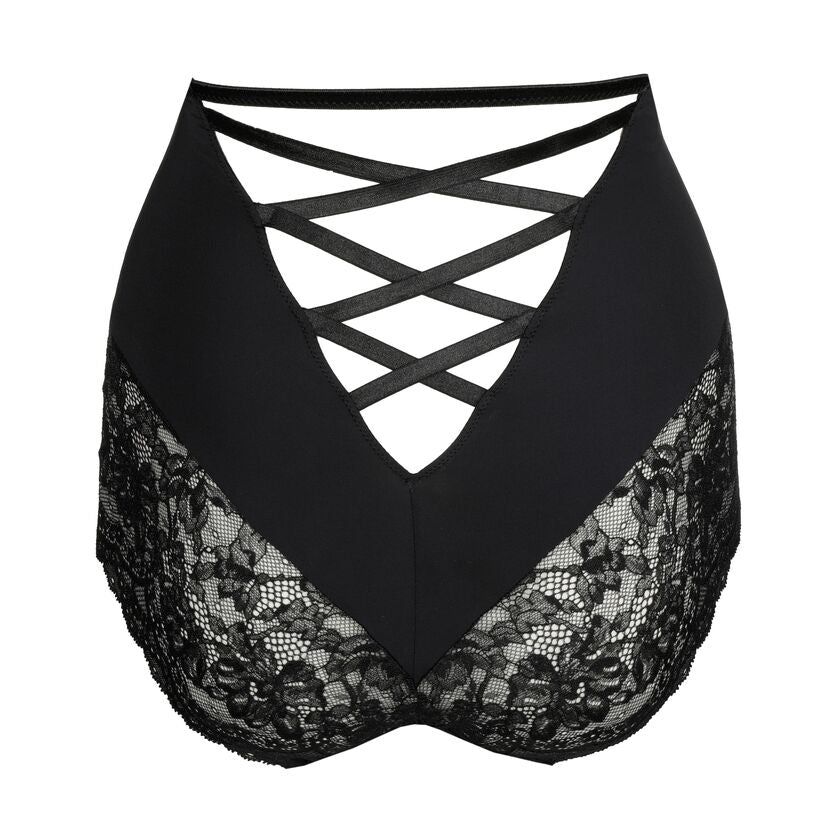 Slip haut noir Shimla