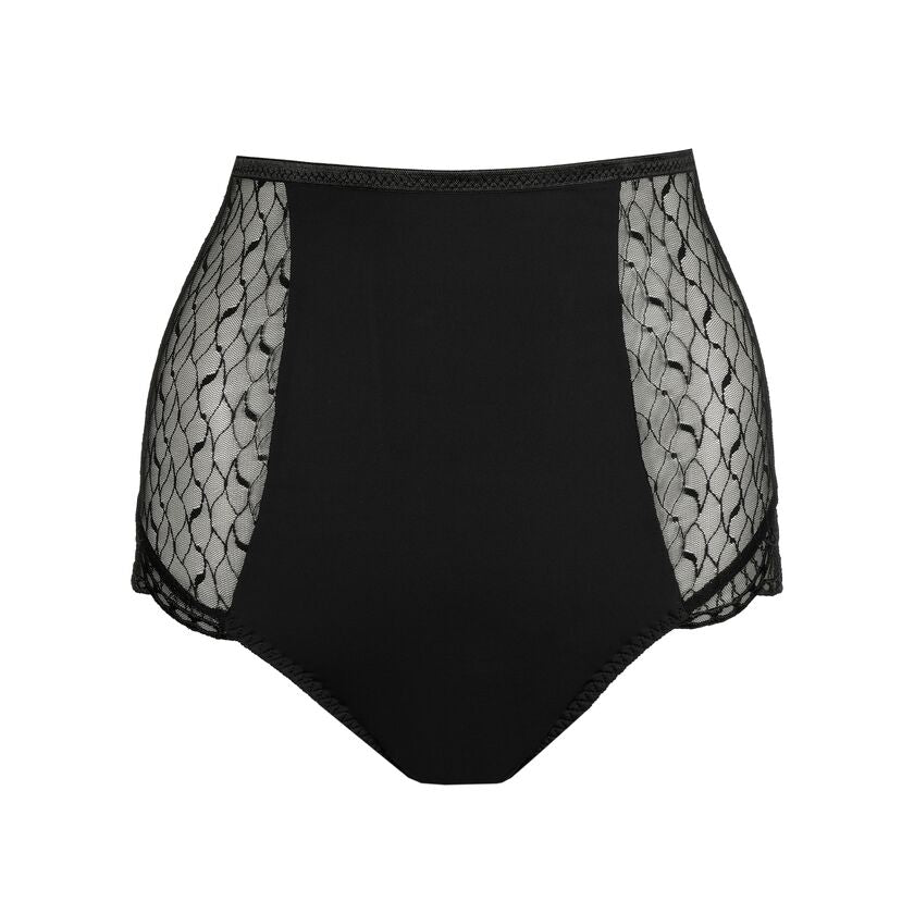 Slip haut rétro Naica noir
