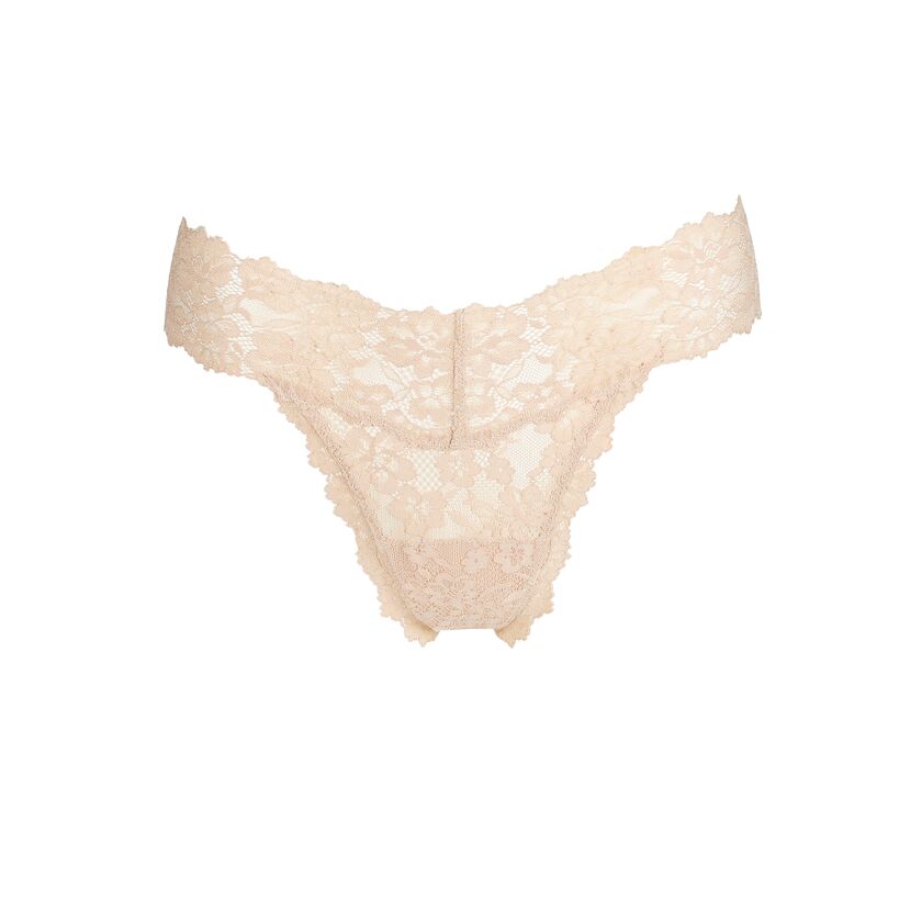 String haut Soft Studio nude dentelle