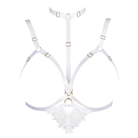 Harnais sexy Arthill blanc