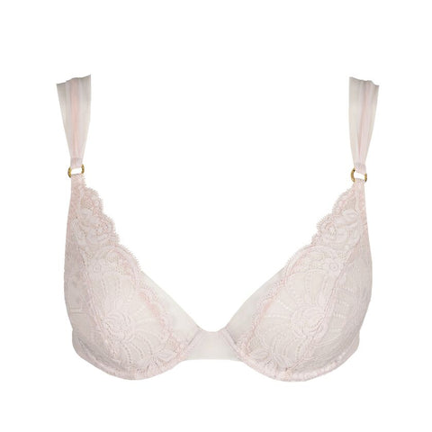 Soutien-gorge Décolleté Plongeant Shavonne rose pâle
