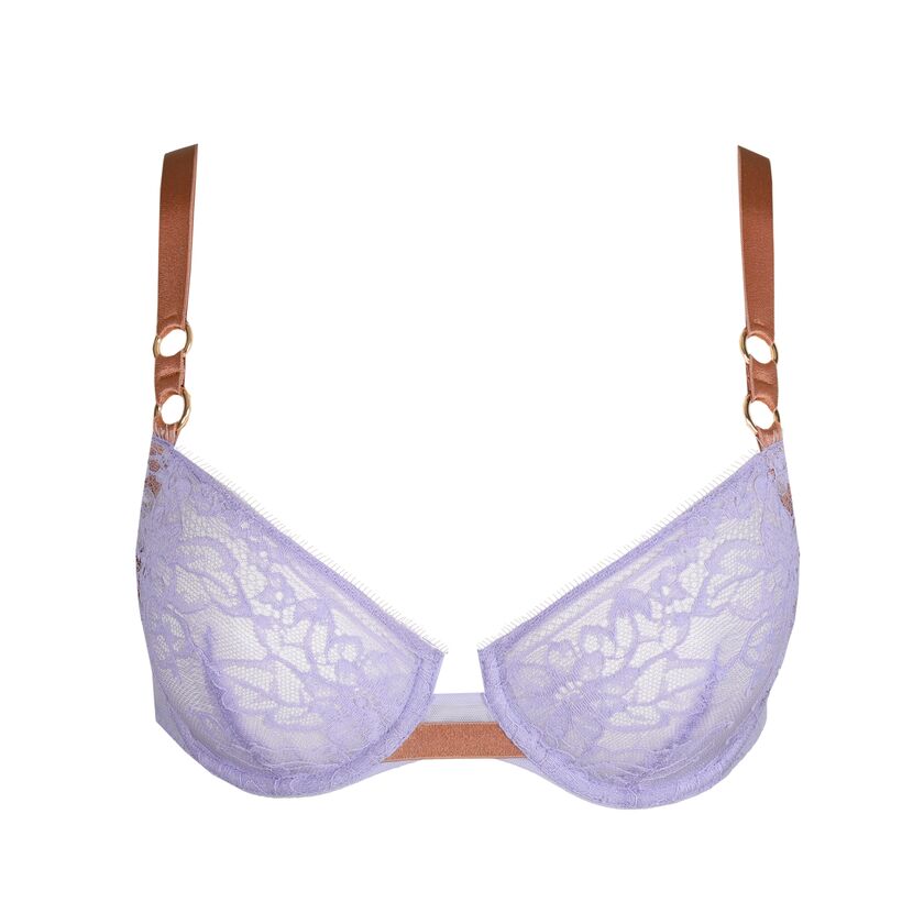 Soutien-gorge corbeille LoveLace Lavande