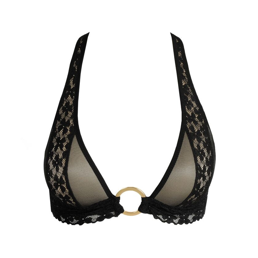 Soutien gorge sans armature noire Ariarne