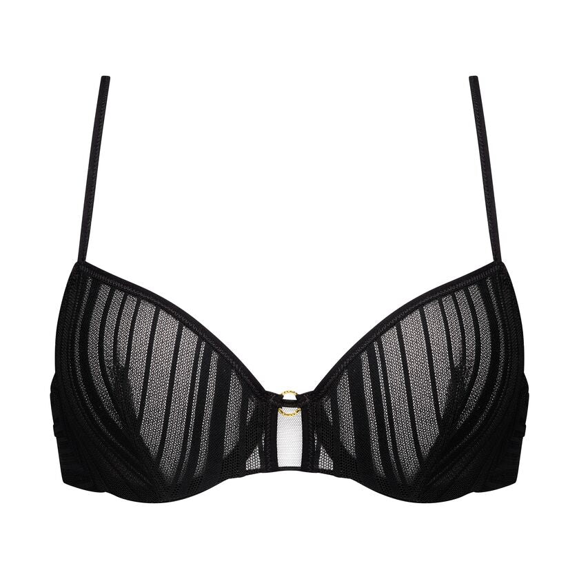 Soutien-gorge corbeille noir Mandl