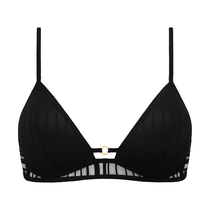 Soutien-gorge sans armature noir Mandl