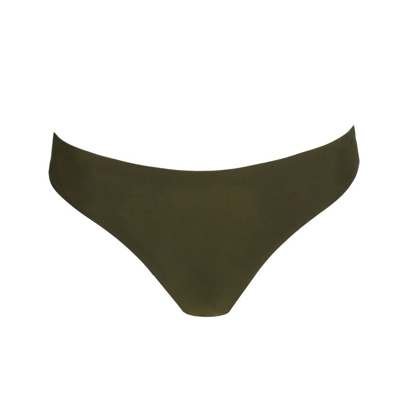 Slip de bain  Lita olive green