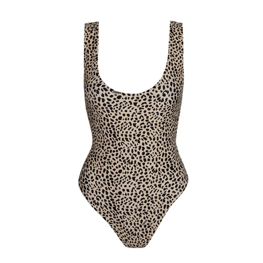 Maillot de bain 1 pièce Pryce Wild Réversible en noir