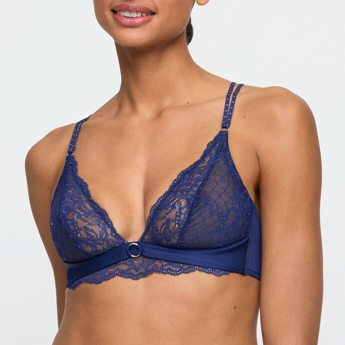 Soutien-gorge sans armature  Musea bleu Saphire