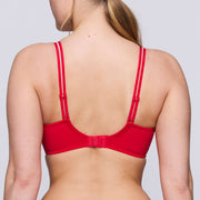 Soutien-gorge emboitant East End Rouge
