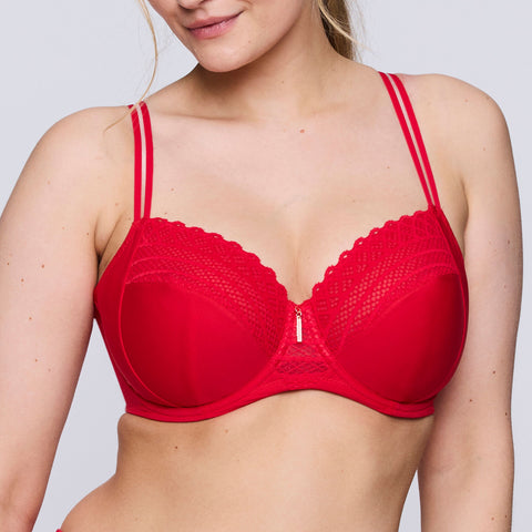 Soutien-gorge emboitant East End Rouge