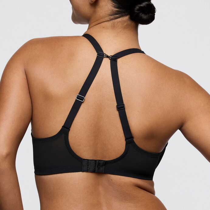 Soutien gorge Demi-mousse Plongeant Sheary noir
