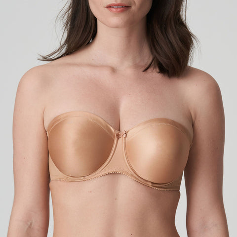 Soutien-gorge bandeau Satin Moulé