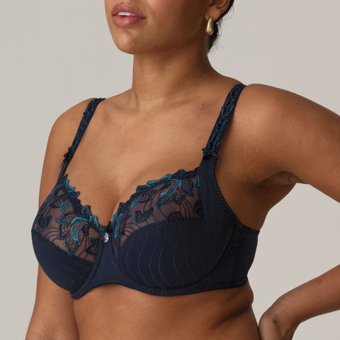 Soutien-gorge emboîtant  Deauville Velvet Bleu