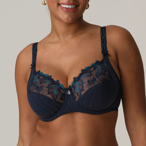 Soutien-gorge emboîtant  Deauville Velvet Bleu