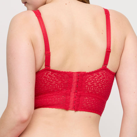 Soutien-gorge sans armature Montara Rouge