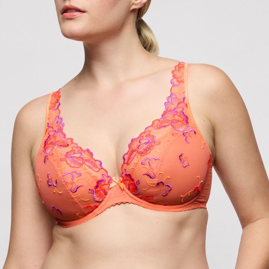 Soutien gorge mousse plongeant Devdaha Sunset Blush