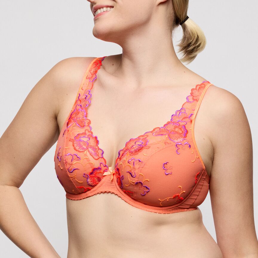 Soutien gorge mousse plongeant Devdaha Sunset Blush