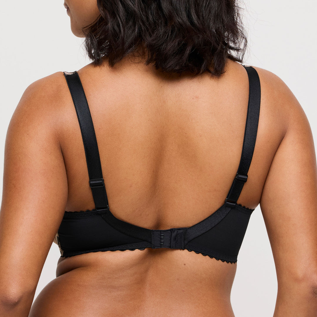 Soutien gorge demie mousse plongeant Manali Wild Bloom